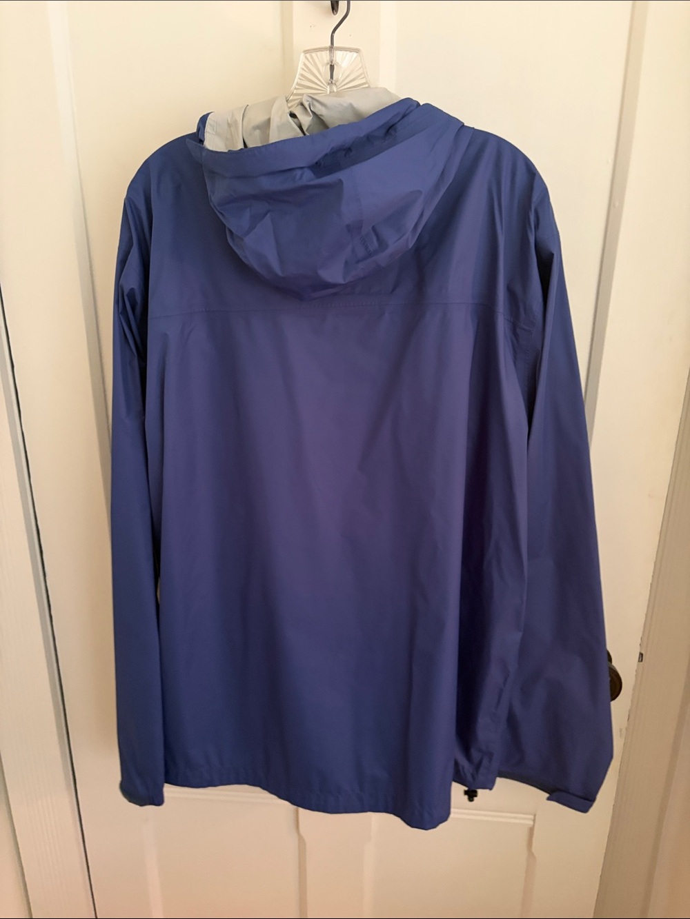 Helly Hansen Blue Hooded Men’s Waterproof Rain Jacket with White Lining, XL - Picture 6 of 6